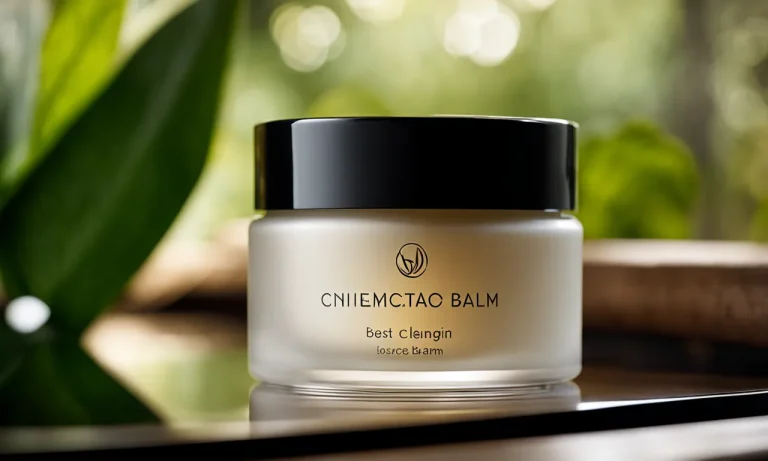 Best Cleansing Balm For Sensitive Skin (2024 Update)