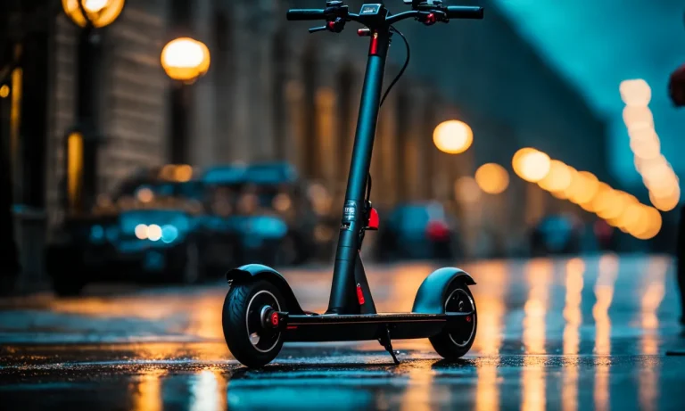 Best Electric Scooter For Rain (2023 Update)