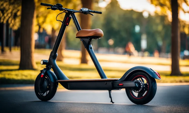 Best Electric Scooter With Seat For Commuting (2024 Update)