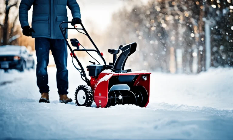 Best Electric Snow Blower For Wet Snow (2024 Update)