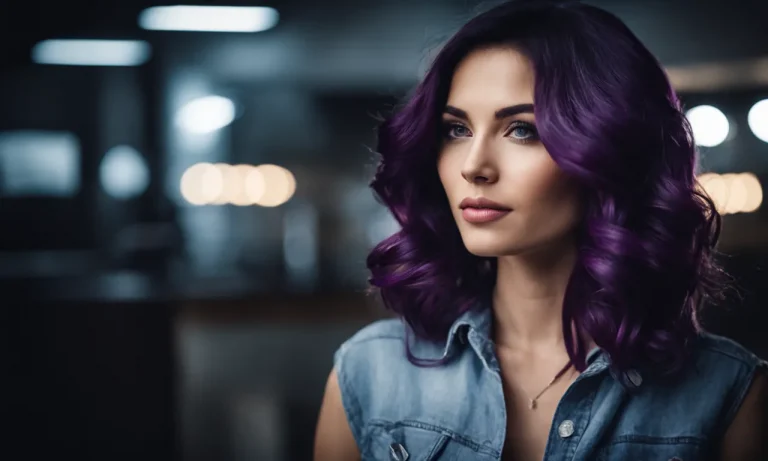 Best Purple Hair Dye For Dark Hair Without Bleach (2024 Update)