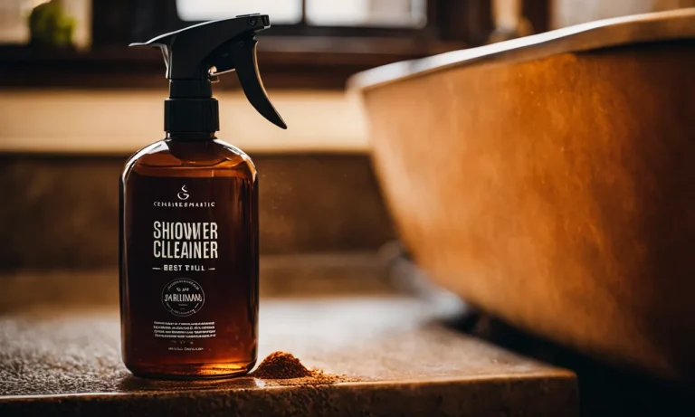 Best Shower Cleaner For Rust Stains (2024 Update)