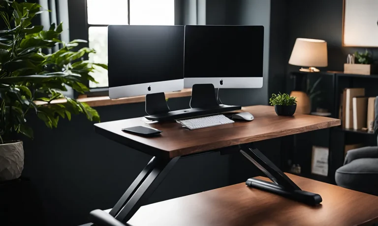 Best Standing Desk Converter For Home Office (2024 Update)