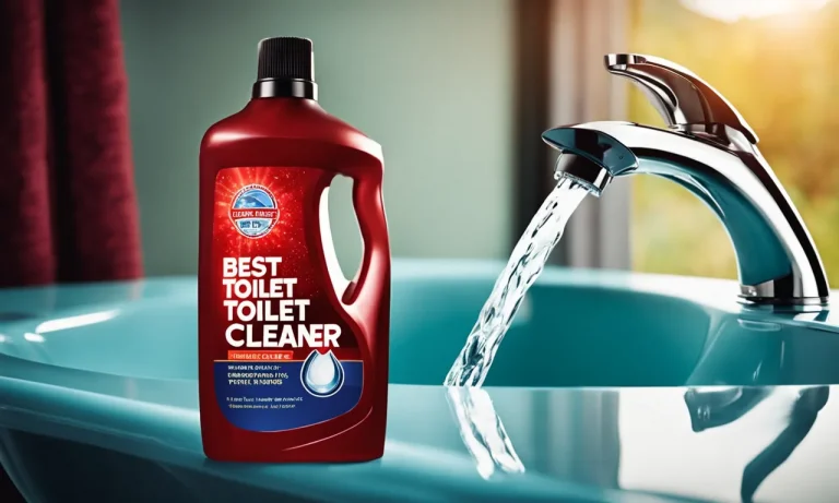 Best Toilet Cleaner For Hard Water Stains (2024 Update)