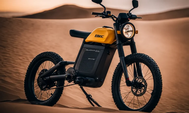Best Electric Bikes For Sand (2024 Update)
