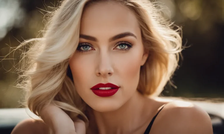 Best Red Lipstick For Blonde Hair (2023 Update)