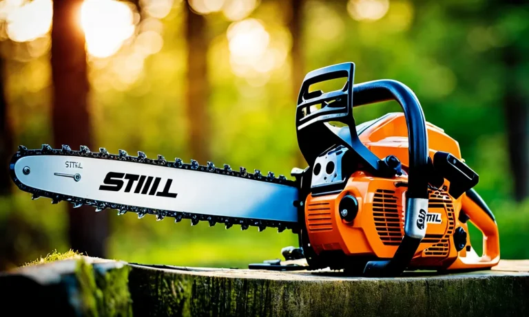 Best Stihl Chainsaw For Home Use (2024 Update)